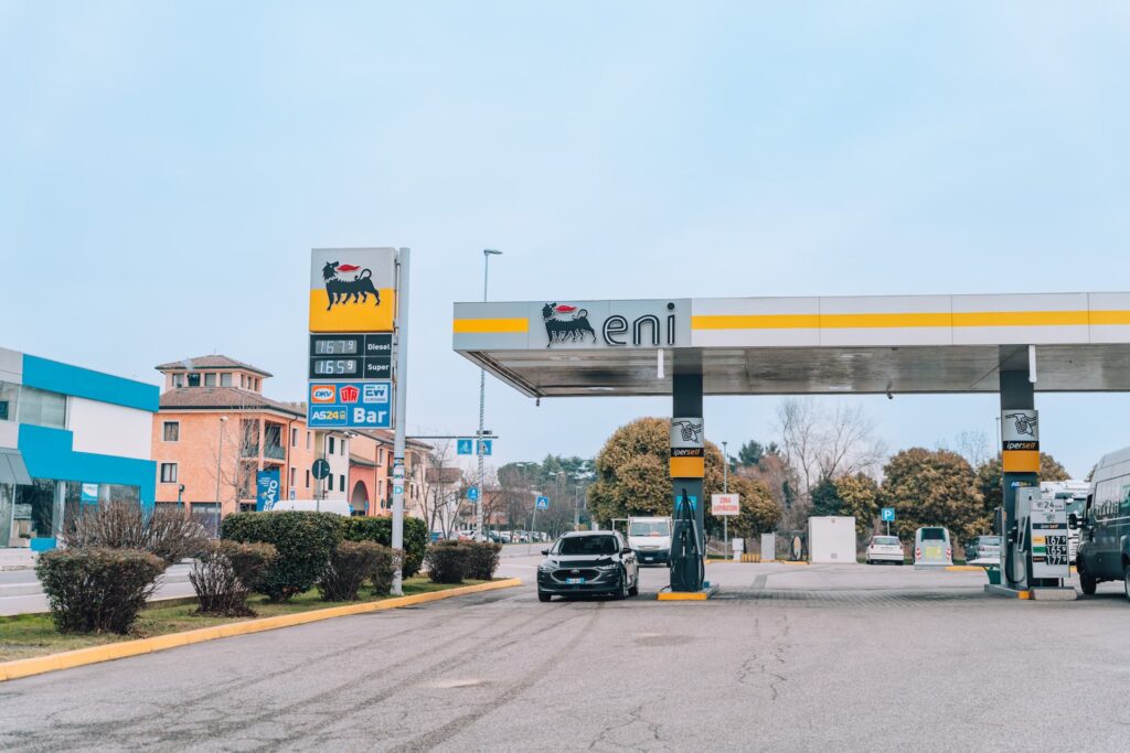 stazione di servizi ENI